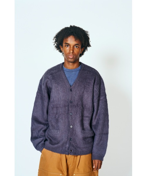 セール】TOWN CRAFT タウンクラフト / SOLID SHAGGY V CARDIGAN