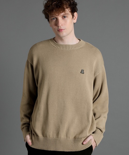 LANVIN en Bleu（ランバンオンブルー）の「ミドルゲージ クルーネック