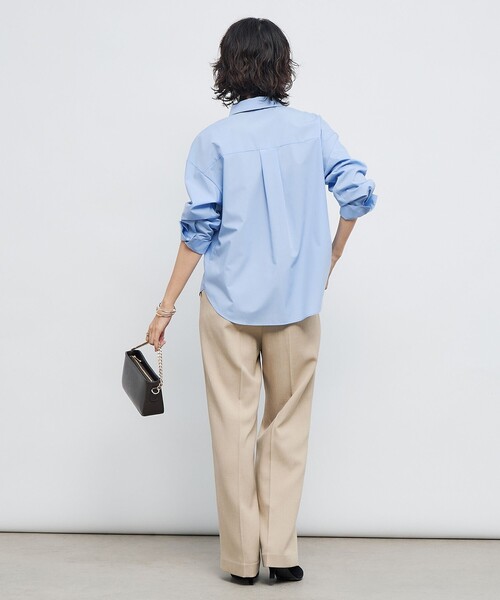 セール】ウォッシャブルリボン付きシャツ（シャツ/ブラウス