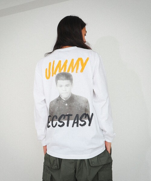 JIMMY'Z（ジミーズ）の「JIMMY'Z × ジミー大西 / Long Sleeve Tee
