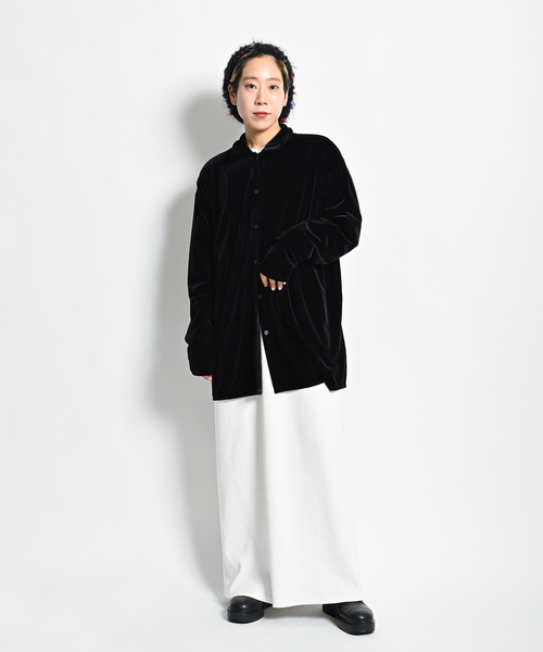 CITYSHOP（シティーショップ）の「VELVET OVER シャツ（シャツ