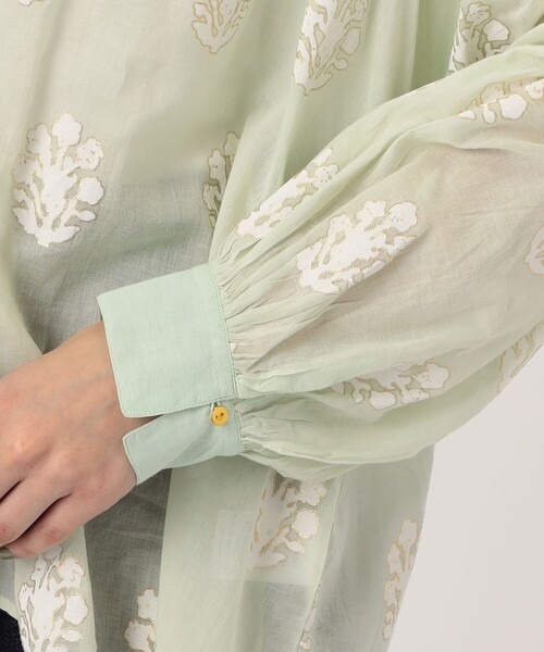 ne Quittez pas COTTON VOILE SEDUM ブラウス（シャツ/ブラウス）｜NE