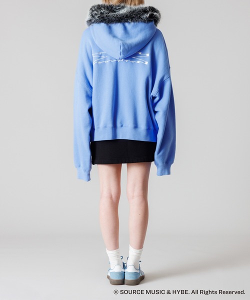 LE SSERAFIM × ZOZOTOWN FUR ZIP HOODIE（パーカー）｜LE SSERAFIM（ル