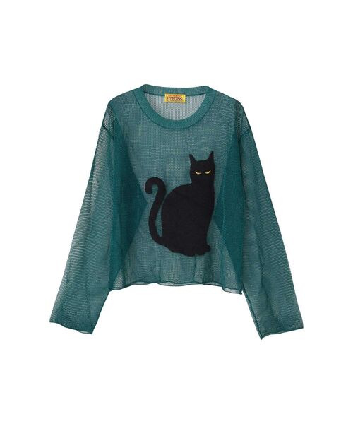 HYSTERIC GLAMOUR（ヒステリックグラマー）の「BLACK CATジャカード