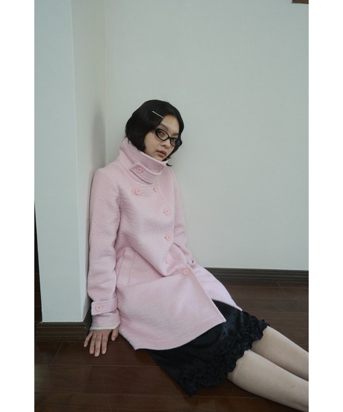 FEKETE（フェケテ）の「2way round collar middle coat / 2WAYラウンド