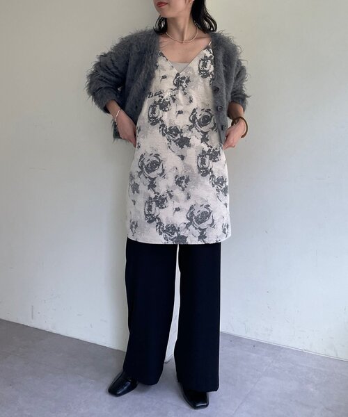 Omekashi（オメカシ）の「レイヤードキャミチュニック（シャツ