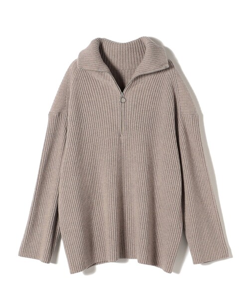 SHIPS（シップス）の「〈手洗い可能〉Wai+:ジップアップタートルネック