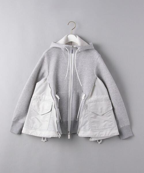 Sacai（サカイ）の「＜sacai（サカイ）＞スウェット MA-1 フーディ