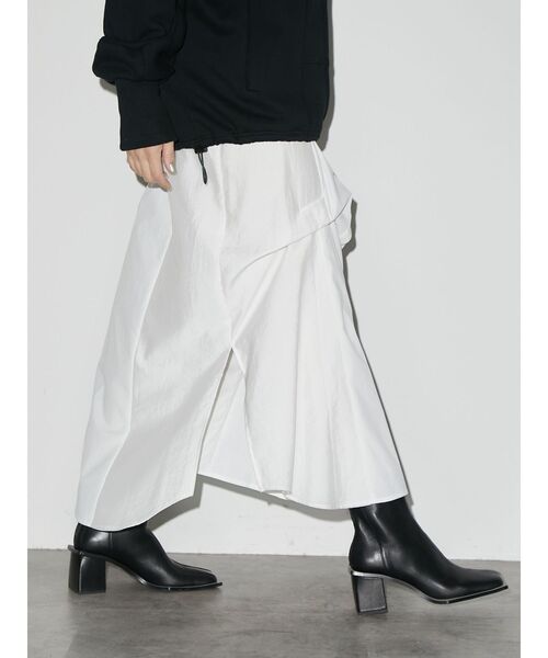 UN3D.（アンスリード）の「ワイドスクエアショートブーツ（ブーツ