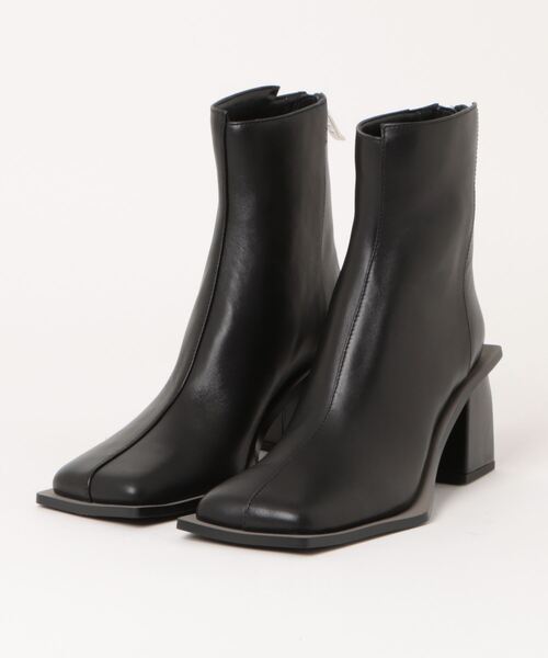 UN3D.（アンスリード）の「ワイドスクエアショートブーツ（ブーツ