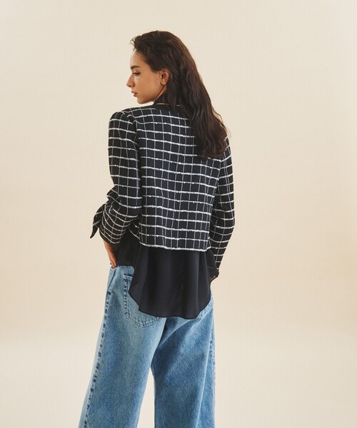 GRACE CONTINENTAL（グレースコンチネンタル）の「シャイニーツイード