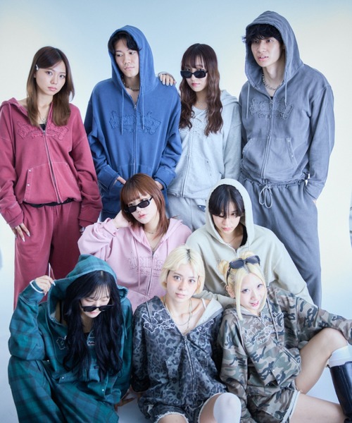 セール】ピグメント加工スウェットパンツ 【SETUP着用可能