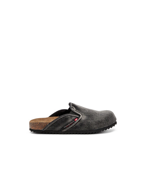 メンズ デニムスリッポンミュール D-WOODSTOCK SLIP-ON（サンダル