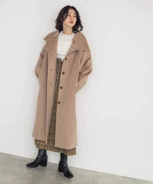 w closet（ダブルクローゼット）の「マルチWAYスタンドカラーコート