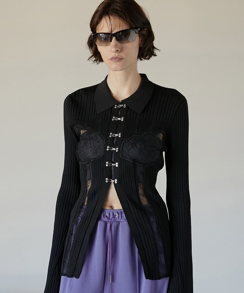 PRANK PROJECT（プランクプロジェクト）の「レーストリムシャツ / Lace