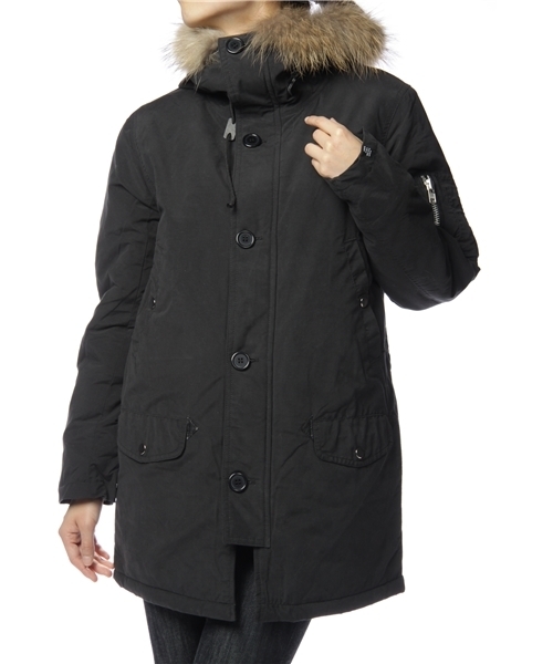 セール】ﾌｧｰ付きﾌｰﾄﾞﾓｯｽﾞCT（モッズコート）｜AZUL BY MOUSSY