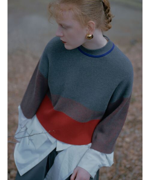 UN3D.（アンスリード）の「LAYER PARTS SH / レイヤーパーツシャツ