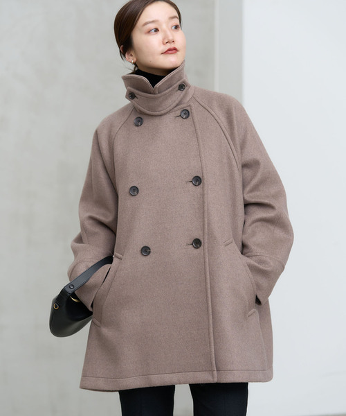 IENA（イエナ）の「二重織シャルム オーバーコート（その他アウター