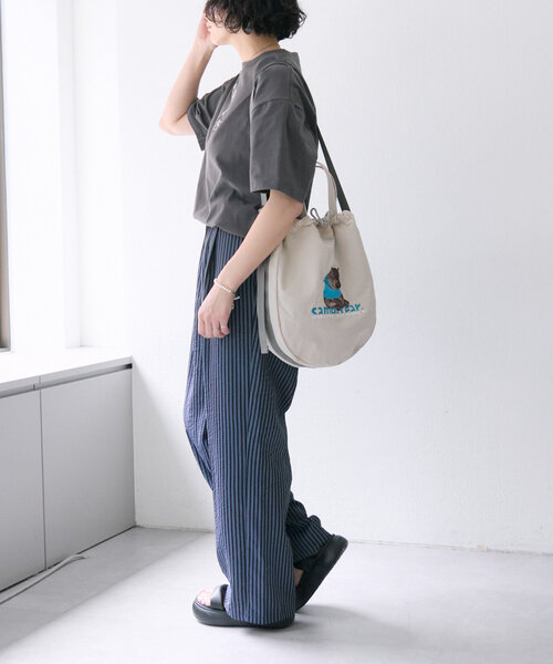 ear PAPILLONNER（イアパピヨネ）の「sampo×earコラボ刺しゅう2WAY