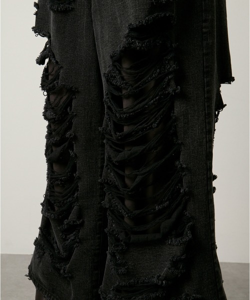 GRANCY（グランシー）の「【GRANCY】Sweat Docking Design Damage