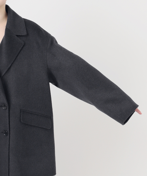 セール】ウールカシミヤテーラードコート（その他アウター）｜JOURNAL