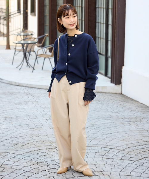 SLOBE IENA（スローブイエナ）の「レースフレアスリーブブラウス