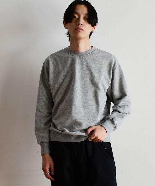 裏毛クルーネックプルオーバー | ジョンブル公式通販/JOHNBULL ONLINE