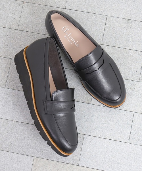 厚底コインローファー（ローファー）｜artemis by DIANA（アルテミス