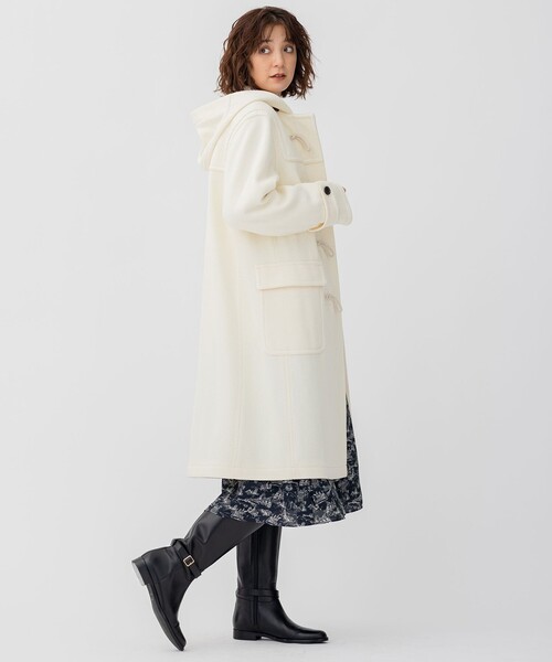 セール】ヘリンボーン ダッフルコート（ダッフルコート）｜23区 S