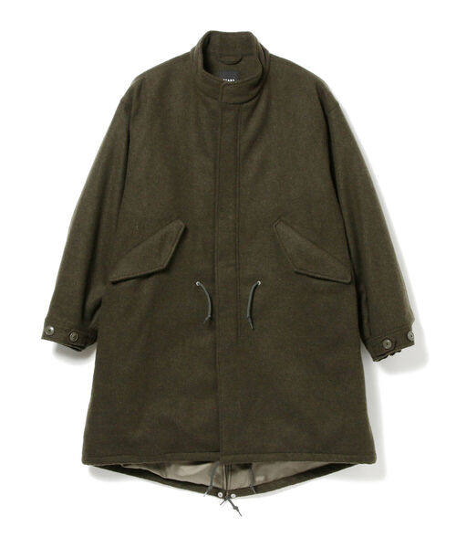 BEAMS（ビームス）の「BEAMS / 中綿 ウール モッズ コート（モッズ