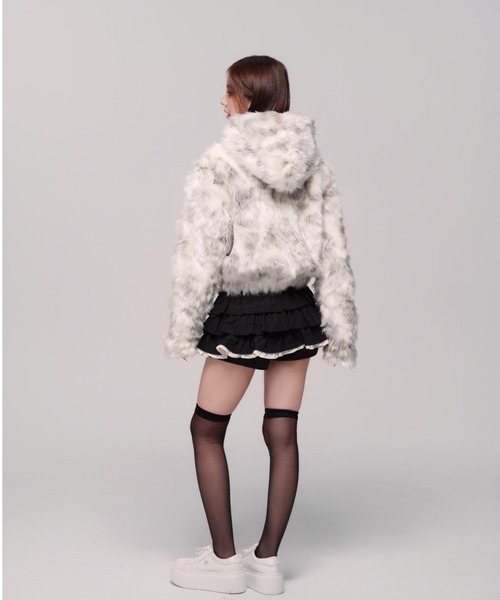 andwang（アンドワン）の「Petit Fur Duffle Coat（ダッフルコート