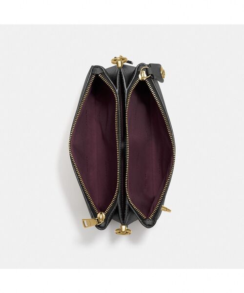 COACH（コーチ）の「ダブル ジップ ショルダー バッグ（ショルダー