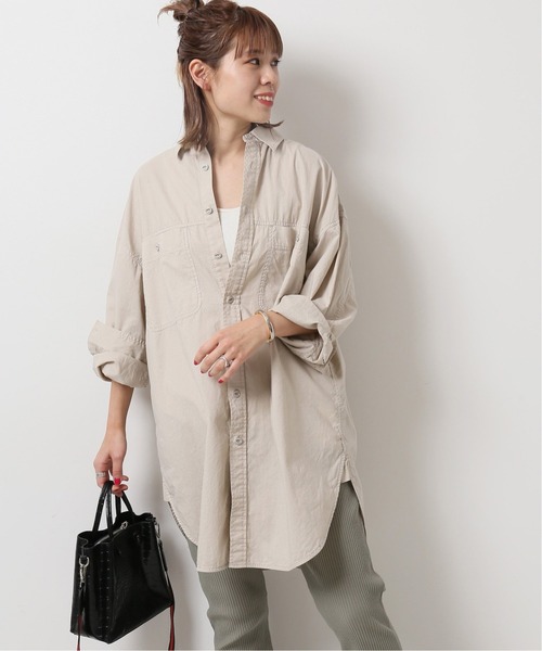 Spick & Span（スピックアンドスパン）の「ロングルーズワークシャツ