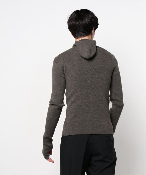 HOODED KNIT SWEATER（ニット/セーター）｜JOHN LAWRENCE SULLIVAN