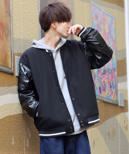 SITRY（シトリー）の「Oversize Stadium Jacket/オーバーサイズ