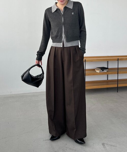 CAPRICIEUX LE'MAGE（カプリシューレマージュ）の「レイヤードポロ