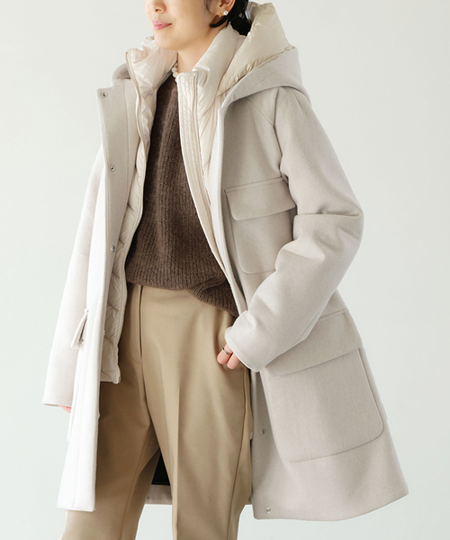 IENA（イエナ）の「【WOOLRICH/ウールリッチ】SIDELINE 2in1ダウン