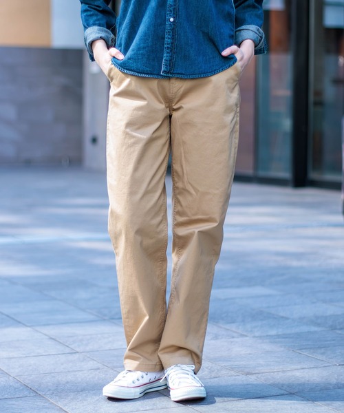 D.M.G / ディーエムジー] ストレッチチノ カーブライントラウザー