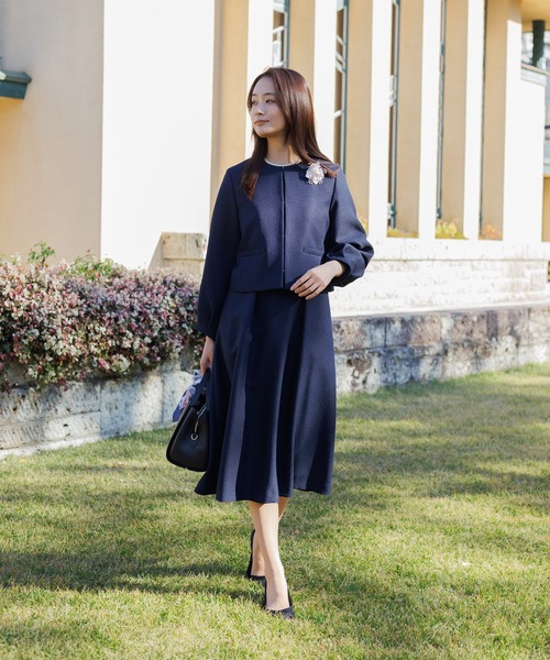 単品][手洗いOK]セレモニージャケット(セットアップ可）ワンピース品番