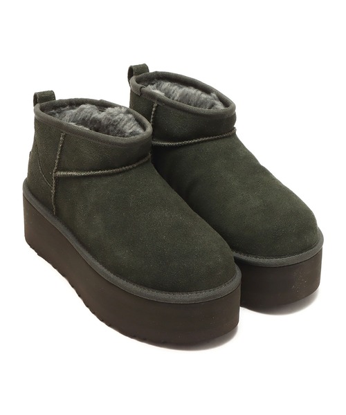 UGG（アグ）の「UGG W CLASSIC ULTRA MINI PLATFORM / アグ
