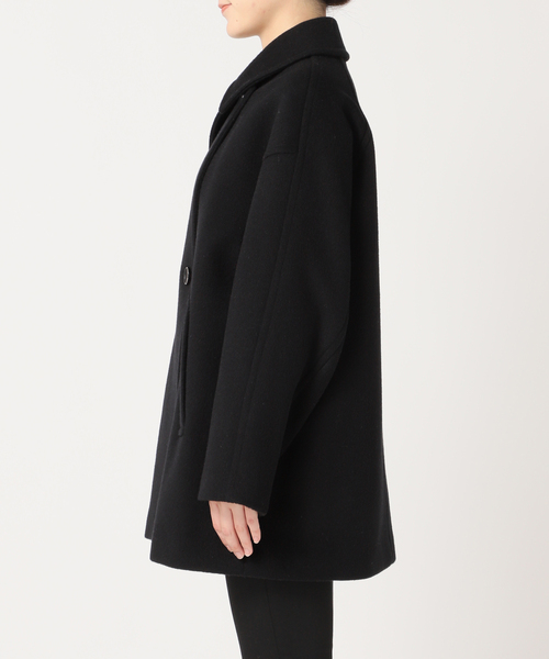 クリスマスお値引き！長い期間着れる！ウールアンゴラバルカラーミドル