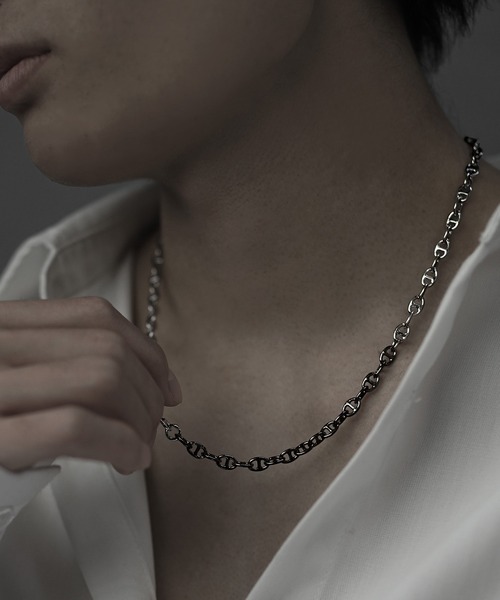 MinoriTY】Tバーチェーンネックレス メンズ ユニセックス（ネックレス