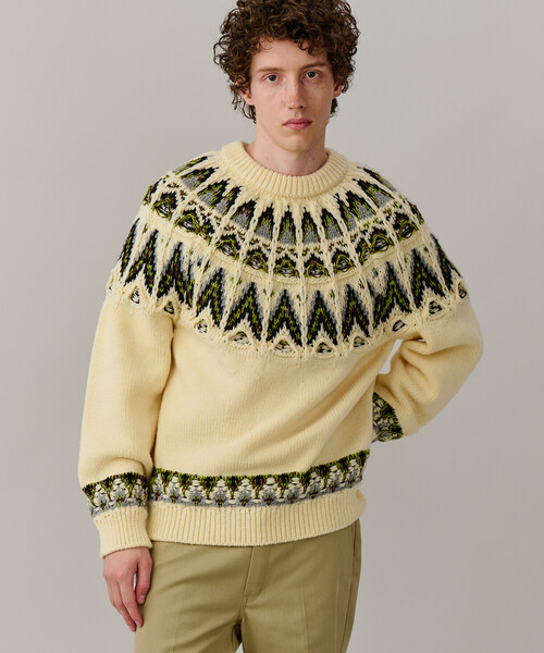 Coohem（コーヘン）の「COOHEM | ノルディック ニットプルオーバー MEN