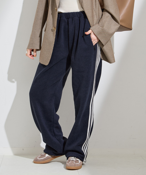 セール】【INSCRIRE /アンスクリア】Fleece Loose Fit Track Pants