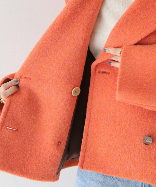 plage（プラージュ）の「SHAGGY P コート（ピーコート）」 - WEAR