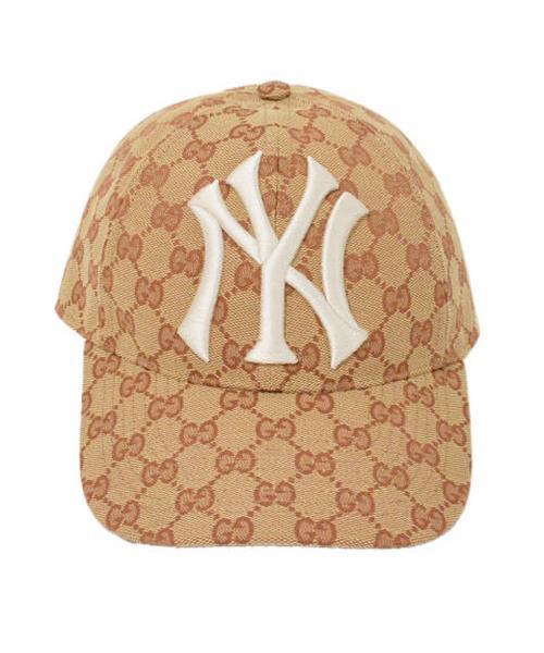 ブランド古着】GGキャンバスベースボールキャップ ヤンキース