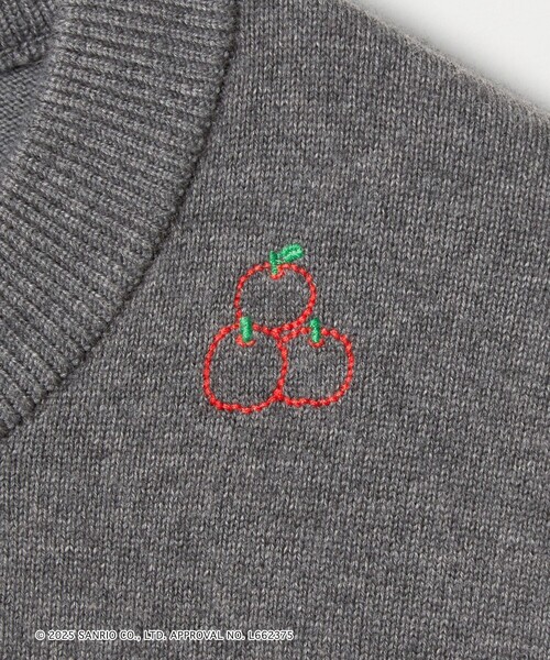 HELLO KITTY × UNITED ARROWS＞エンブロイダリー カーディガン