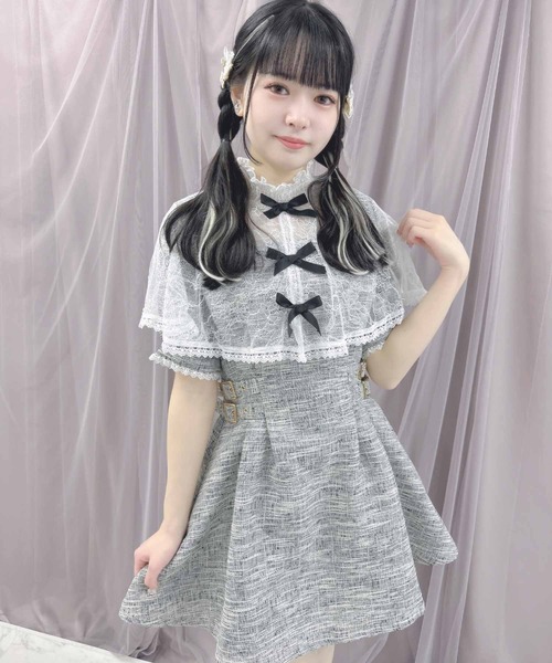 ROJITA（ロジータ）の「【ZOZO限定カラー/サックス】トリプルリボン