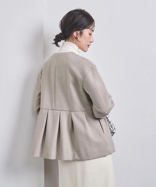 UNITED ARROWS（ユナイテッドアローズ）の「ペプラム ショート コート