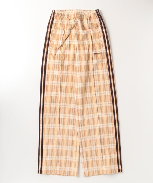 adidas（アディダス）の「コーデュロイ タータン ワイドレッグパンツ